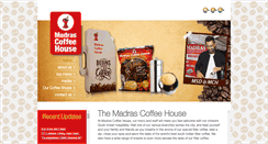 Desktop Screenshot of madrascoffeehouse.com